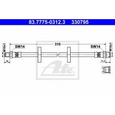 Μαρκούτσια Φρενων ATE 83