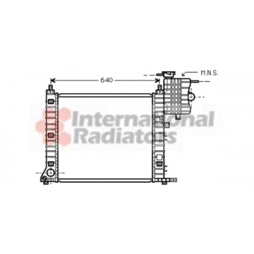 Ψυγείο Νερού MERCEDES VITO 1996 - 2003 ( W638 ) BEHR 011206320