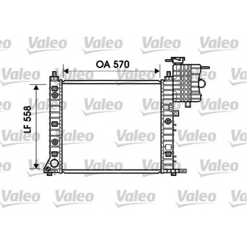 Ψυγείο Νερού MERCEDES VITO 1996 - 2003 ( W638 ) BEHR 011206330