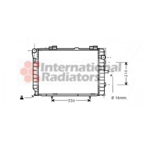 Ψυγείο Νερού MERCEDES CLK 1997 - 2002 ( C208 ) BEHR 018106305