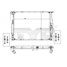 Ψυγείο Νερού BMW 3 Series 2005 - 2011 ( E90/1/2/3 ) BEHR 031706315