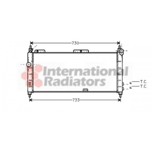 Ψυγείο Νερού OPEL CORSA 1993 - 2000 ( B ) BEHR 049406325