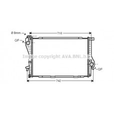 Ψυγείο Νερού BMW 5 Series 2000 - 2003 ( E39 F/L ) BEHR 058206315