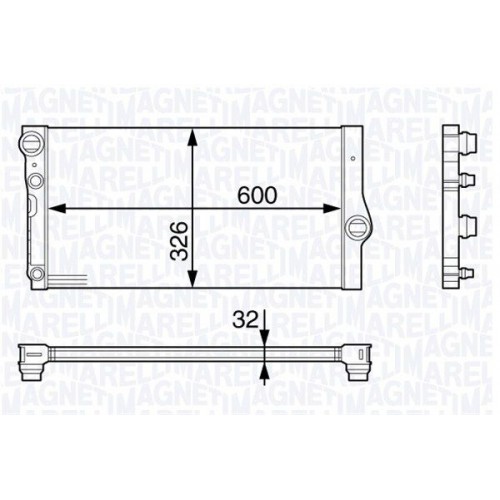 Ψυγείο Νερού BMW 5 Series 2010 - 2014 (F10) (F11) BEHR 160006325