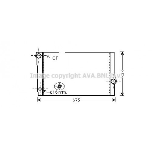 Ψυγείο Νερού BMW 5 Series 2014 - 2017 ( F10 ) ( F11 ) BEHR 160106300