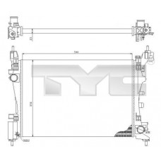Ψυγείο Νερού FIAT PUNTO 2012 - BEHR 290106325