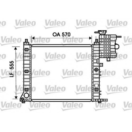 Ψυγείο Νερού MERCEDES VITO 1996 - 2003 ( W638 ) BEHR 011206300