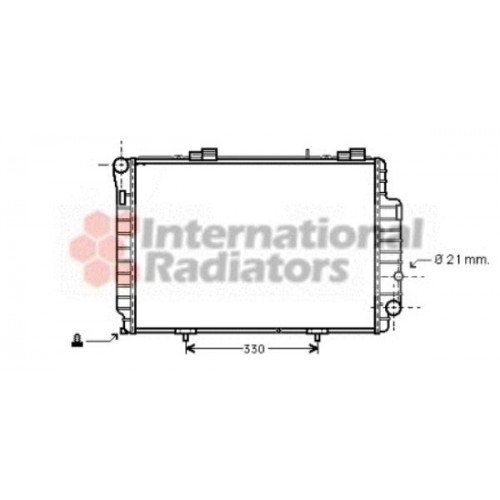 Ψυγείο Νερού MERCEDES C CLASS 1993 - 1995 ( W202 ) BEHR 051606310