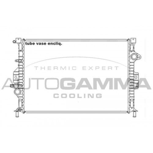 Ψυγείο Νερού VOLVO S60 2005 - 2009 BEHR 053806305 Ψυγείο Νερού VOLVO S60 2005 - 2009 BEHR 053806305