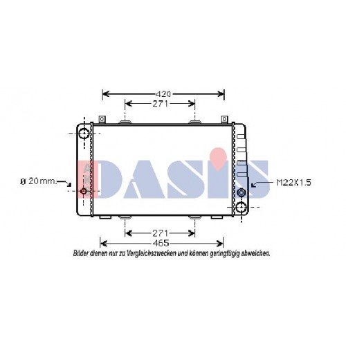 Ψυγείο Νερού SKODA FELICIA 1998 - 2001 ( 6U1/5 ) BEHR 059606335