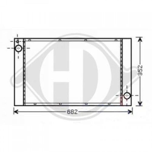 Ψυγείο Νερού MINI COOPER 2006 - 2011 BEHR 060306315