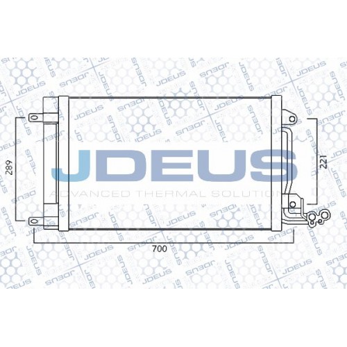 Ψυγείο A/C (Εξωτερικό) SEAT IBIZA 2008 - 2013 ( 6J ) BEHR 070106400
