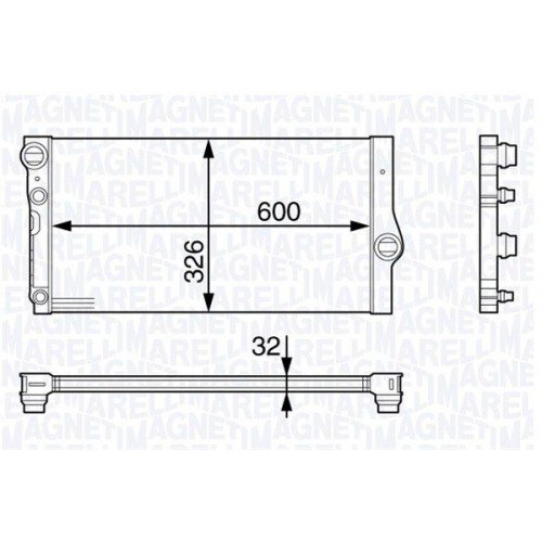 Ψυγείο Νερού BMW 5 Series 2014 - 2017 ( F10 ) ( F11 ) BEHR 160106325