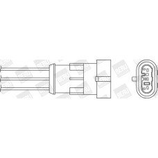 Αισθητήρες Λ (λάμδα) RENAULT CLIO 2001 - 2005 BERU OZH125