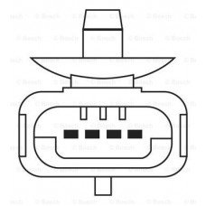 Αισθητήρες Λ (λάμδα) RENAULT 21 1990 - 1995 BOSCH 0 258 006 046