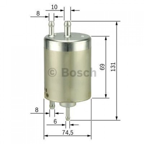 Φίλτρο καυσίμων MERCEDES A CLASS 2001 - 2004 ( W168 ) BOSCH 0 450 915 001