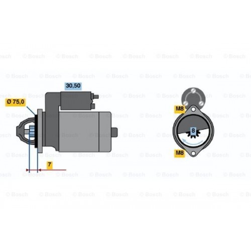 Μίζα SUZUKI BALENO 1994 - 1998 ( SY ) BOSCH 0 986 017 571 Μίζα SUZUKI BALENO 1994 - 1998 ( SY ) BOSCH 0 986 017 571