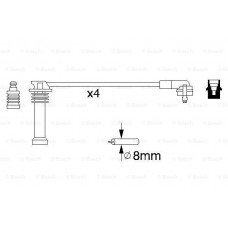Μπουζοκαλώδιο / Εξαρτήματα Σύνδεσης FORD ESCORT 1990 - 1992 MK5 BOSCH 0 986 356 805