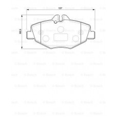 Τακάκια Σετ BOSCH 0
