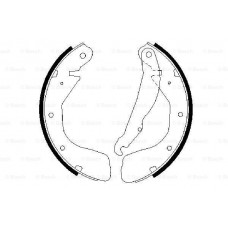 Θερμουίτ/Σιαγώνα OPEL CORSA 1985 - 1990 ( A ) BOSCH 0 986 487 263