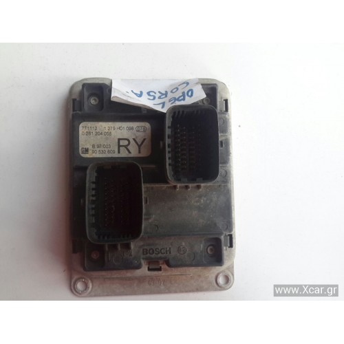 Εγκέφαλος Κινητήρα OPEL CORSA 1993 - 2000 ( B ) BOSCH 0261204058