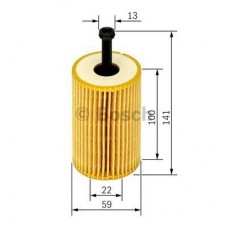 Φίλτρο λαδιού PEUGEOT 106 1996 - 2003 BOSCH 1 457 429 193