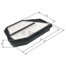 Φίλτρο αέρα HONDA ACCORD 1990 - 1993 ( CB / C ) BOSCH 1 457 433 970