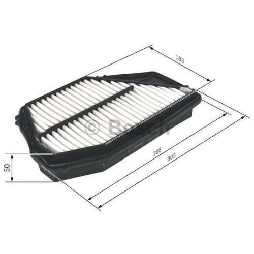 Φίλτρο αέρα HONDA ACCORD 1990 - 1993 ( CB / C ) BOSCH 1 457 433 970 Φίλτρο αέρα HONDA ACCORD 1990 - 1993 ( CB / C ) BOSCH 1 457 433 970