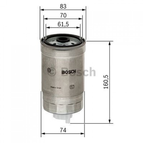 Φίλτρο καυσίμων ALFA ROMEO 155 1992 - 1997 ( 167 ) BOSCH 1 457 434 174 Φίλτρο καυσίμων ALFA ROMEO 155 1992 - 1997 ( 167 ) BOSCH 1 457 434 174