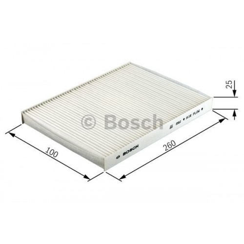 Φίλτρο αέρα εσωτερικού χώρου NISSAN PATHFINDER 2005 - 2010 ( R51 ) BOSCH 1 987 432 194 Φίλτρο αέρα εσωτερικού χώρου NISSAN PATHFINDER 2005 - 2010 ( R51 ) BOSCH 1 987 432 194