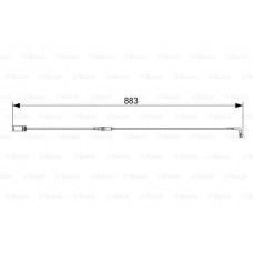 Τακάκια Σετ BMW 5 Series 2003 - 2007 ( E60/1 ) BOSCH 1 987 473 005