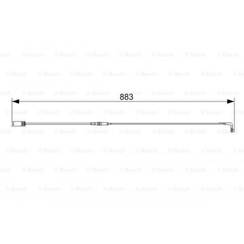 Τακάκια Σετ BMW 5 Series 2003 - 2007 ( E60/1 ) BOSCH 1 987 473 005