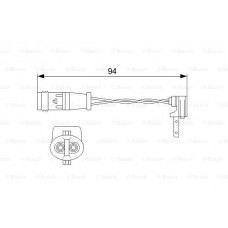 Τακάκια Σετ MERCEDES G CLASS 1990 - ( W463 ) BOSCH 1 987 474 553