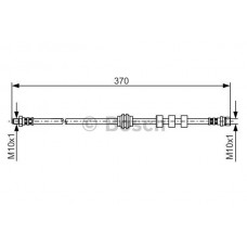 Μαρκούτσια Φρενων FORD FOCUS 2002 - 2004 ( MK1B ) BOSCH 1 987 476 886
