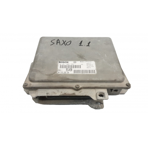 Εγκέφαλος Κινητήρα Κλειδωμένο CITROEN SAXO 1996 - 1999 BOSCH 9631528780