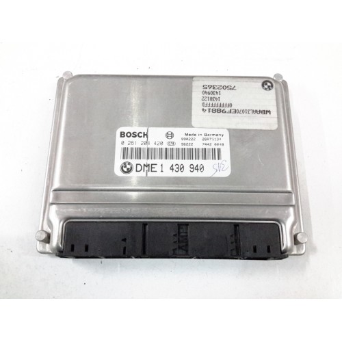 Εγκέφαλος Κινητήρα Ξεκλείδωτο BMW 3 Series 1999 - 2003 ( E46 ) BOSCH 0261204420 Εγκέφαλος Κινητήρα Ξεκλείδωτο BMW 3 Series 1999 - 2003 ( E46 ) BOSCH 0261204420