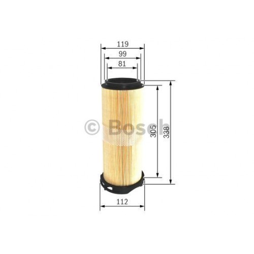 Φίλτρο αέρα MERCEDES C CLASS 2007 - 2011 ( W204 ) BOSCH F 026 400 214 Φίλτρο αέρα MERCEDES C CLASS 2007 - 2011 ( W204 ) BOSCH F 026 400 214