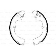 Θερμουίτ/Σιαγώνα SUBARU FORESTER 2000 - 2002 ( SF ) BOSCH 0 986 487 463