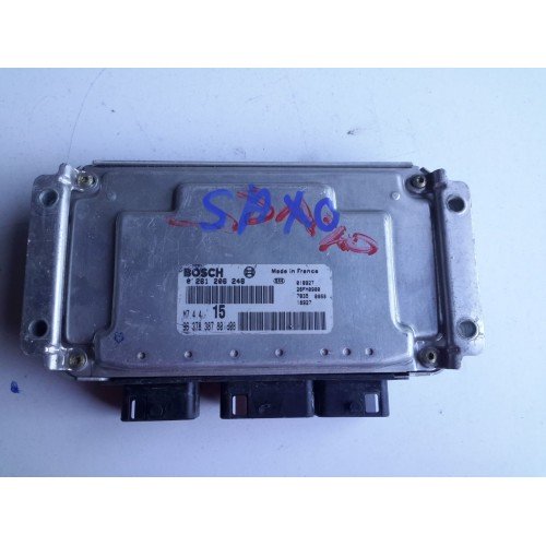 Εγκέφαλος Κινητήρα Κλειδωμένο CITROEN SAXO 1999 - 2002 BOSCH 0261206248