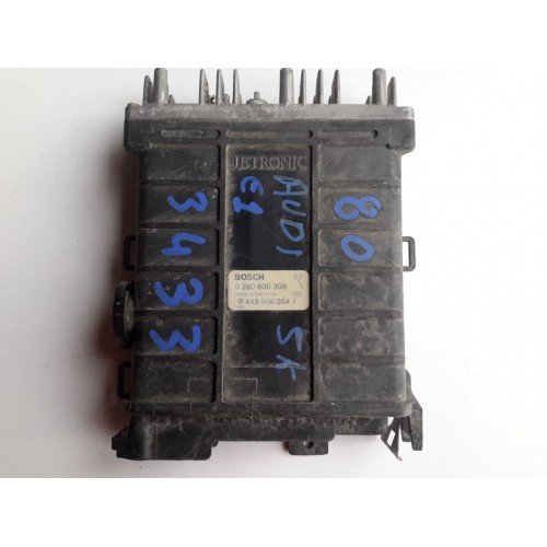 Εγκέφαλος Κινητήρα Ξεκλείδωτο AUDI 80 1991 - 1995 ( 8C ) ( B4 ) BOSCH 0280800308