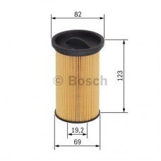 Φίλτρο καυσίμων BMW 3 Series 2003 - 2005 ( E46 F/L ) BOSCH 1 457 431 708