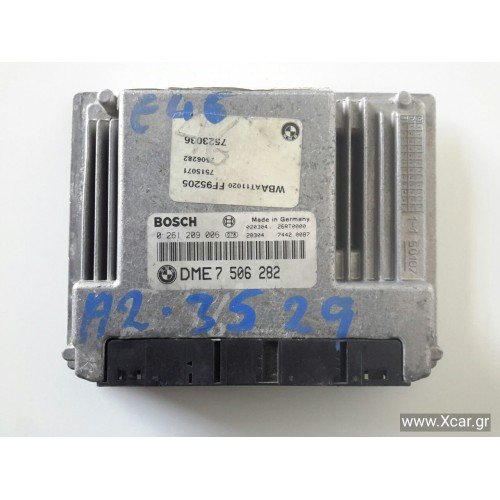 Εγκέφαλος Κινητήρα BMW 3 Series 2003 - 2005 ( E46 F/L ) BOSCH 0261209006