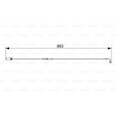 Τακάκια Σετ BMW 5 Series 2003 - 2007 ( E60/1 ) BOSCH 1 987 473 005