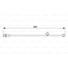 Τακάκια Σετ PORSCHE BOXSTER 2005 - 2009 ( 987 ) BOSCH 1 987 473 023