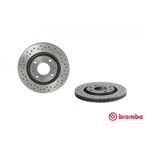 Δισκόπλακες PEUGEOT 206 2000 - 2008 ( CC ) BREMBO 09.4987.2X Δισκόπλακες PEUGEOT 206 2000 - 2008 ( CC ) BREMBO 09.4987.2X