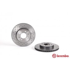 Δισκόπλακες HONDA CIVIC 1990 -1992 ( EC / D / E / F ) BREMBO 09.5509.1X