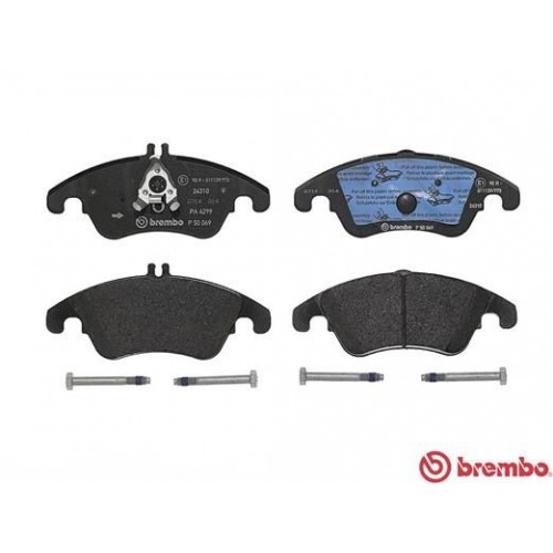 Τακάκια Σετ MERCEDES C CLASS 2007 - 2011 ( W204 ) BREMBO P 50 069