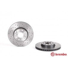 Δισκόπλακες VW GOLF 2004 - 2008 ( Mk5 ) BREMBO 09.9145.1X
