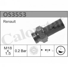 Διακόπτης (βαλβίδα) πίεσης λαδιού MITSUBISHI CARISMA 1996 - 1999 ( DA ) CALORSTAT by Vernet OS3553