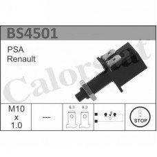 Διακόπτης Φλάς-Φώτων PEUGEOT 106 1992 - 1995 CALORSTAT by Vernet BS4501